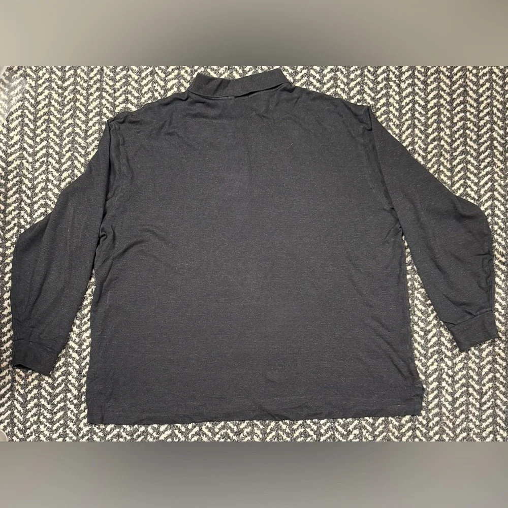 POLO RALPH LAUREN Classic Fit Soft Cotton Polo Shirt in Dark Gray Size XXL
